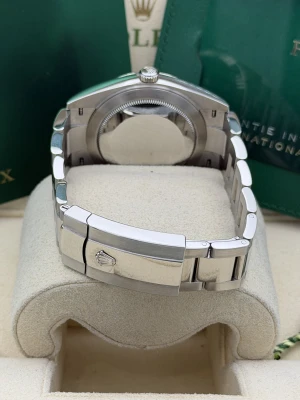 Rolex Datejust 41mm slate grey baton dial, oyster bracelet 126334 2022