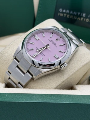 Rolex Oyster Perpetual 36mm 126000 Candy Pink dial 2025