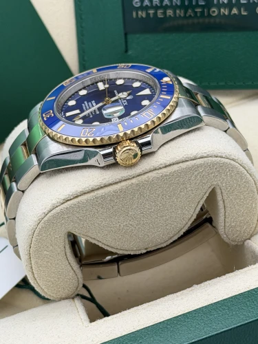 Rolex Submariner date 41mm Bluesy 126613LB, bi metal blue dial & bezel 2022