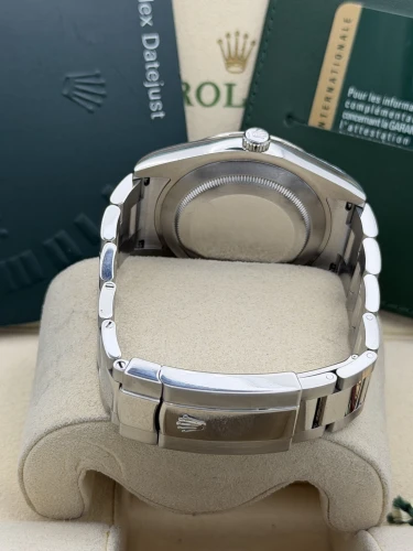 Rolex Datejust 2 41mm 116334 blue roman dial, oyster bracelet, 2014