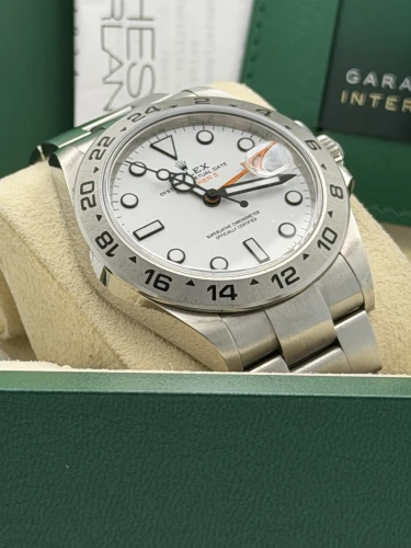 Rolex Explorer 2 42mm 226570 polar white dial, oyster, 2023