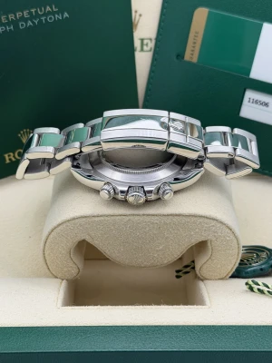Rolex Daytona 40mm, 116506 platinum ice blue baguette dial  2019