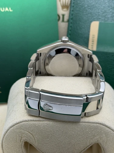 Rolex Datejust 31mm 178240 smooth bezel, oyster bracelet, aftermarket pink MOP dial, 2016