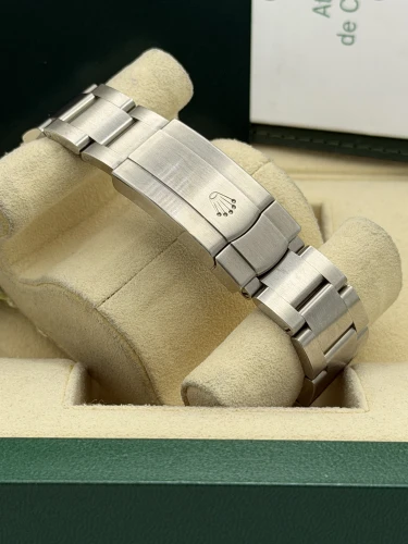 Rolex Air King 34mm 114200 silver roman dial, s/steel oyster bracelet 2007