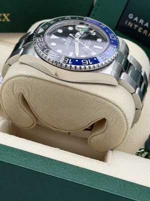 Rolex GMT Master 2 40mm 126710BLNR Batman, stainless steel oyster bracelet, 2022