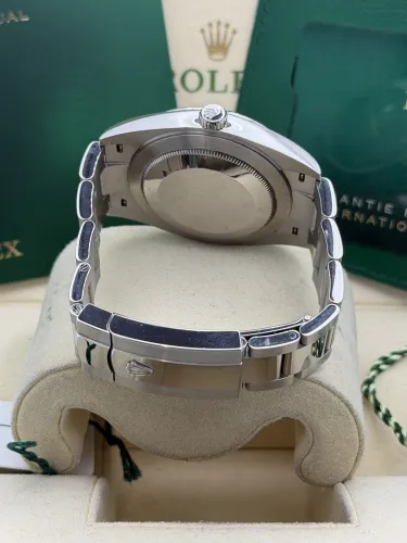 Rolex Datejust 41mm 126334 Wimbledon dial, fluted, oyster bracelet, 2022