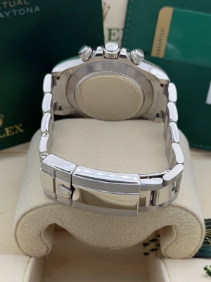 Rolex Daytona 40mm, 116506 platinum ice blue baguette dial  2019