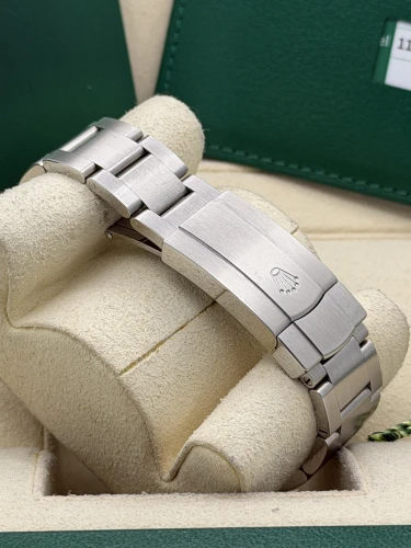 Rolex Oyster Perpetual 39mm 114300 blue dial, oyster bracelet, 2018