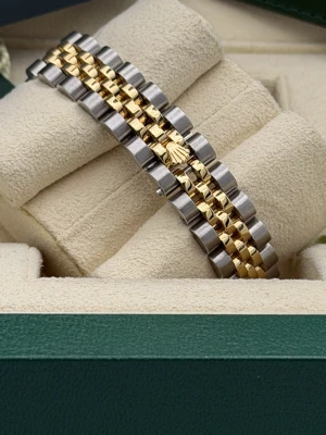 Rolex Datejust 26mm cream jubilee arabic dial bi metal 179173 2008