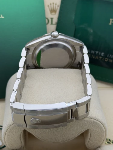 Rolex Datejust 36mm 126234 green ombré dial, fluted, oyster, 2026 unworn