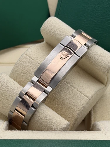 Rolex Datejust 31mm, 278271, rose roman dial, everose bi metal, oyster, 2019
