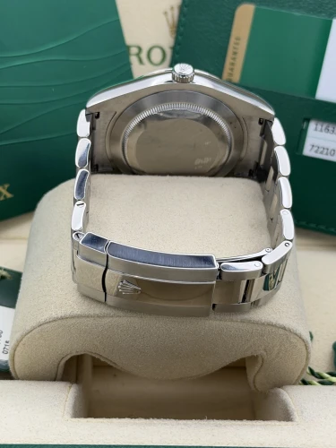 Rolex Datejust 2 41mm 116234 white baton dial, oyster bracelet 2015