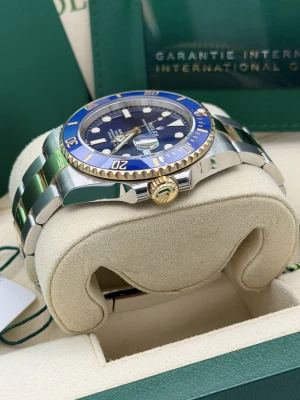 Rolex Submariner date 41mm 126613LB Bluesy, bi metal oyster bracelet 2023