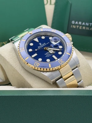 Rolex Submariner date 41mm 126613LB Bluesy, bi metal oyster bracelet 2023