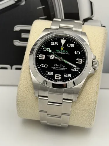 Rolex Airking 40mm 126900, oyster bracelet, 2024 unworn