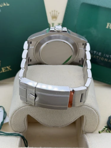 Rolex Explorer 2 42mm polar white dial, oyster bracelet, 2023 unworn
