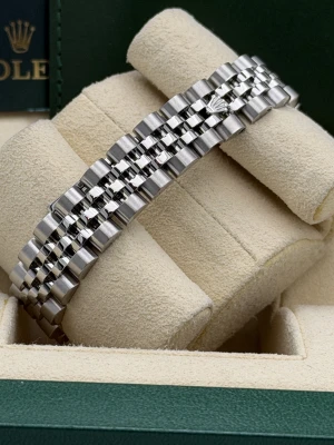 Rolex Datejust 26mm 179174 black roman dial jubilee bracelet 2009