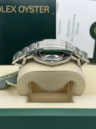 Rolex Air King 34mm 114200 silver roman dial, s/steel oyster bracelet 2007