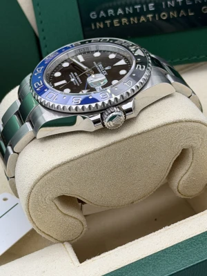 Rolex GMT Master 2 40mm 126710BLNR Batman, stainless steel oyster bracelet, 2022