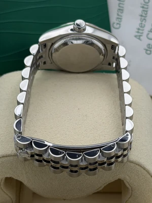 Rolex Datejust 26mm 179174, silver jubilee dial, fluted bezel, jubilee, 2006